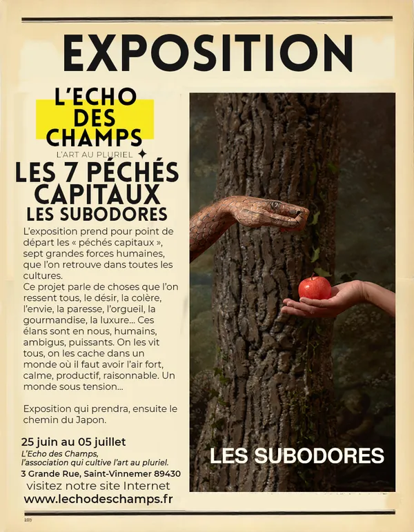 Exposition "Les sept péchés capitaux"