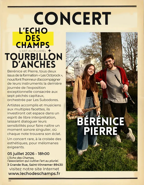 Concert "Tourbillon d'anches"