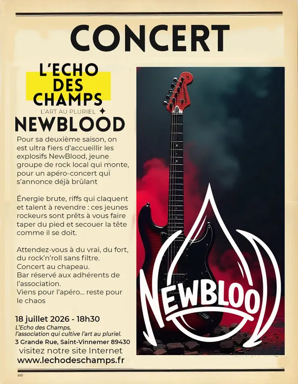 Concert Rock "The new bood"