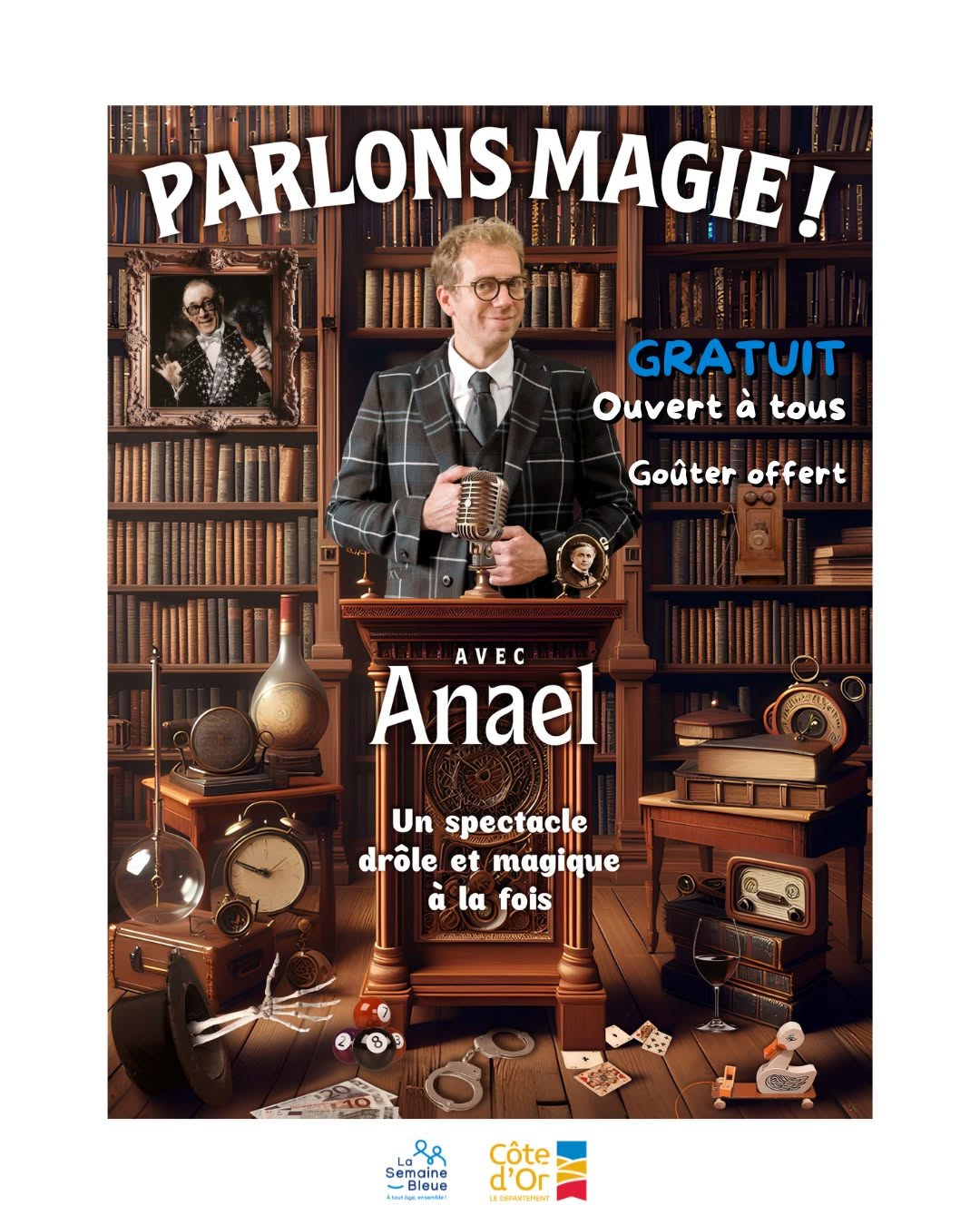 Spectacle "Parlons magie !" avec Anaël