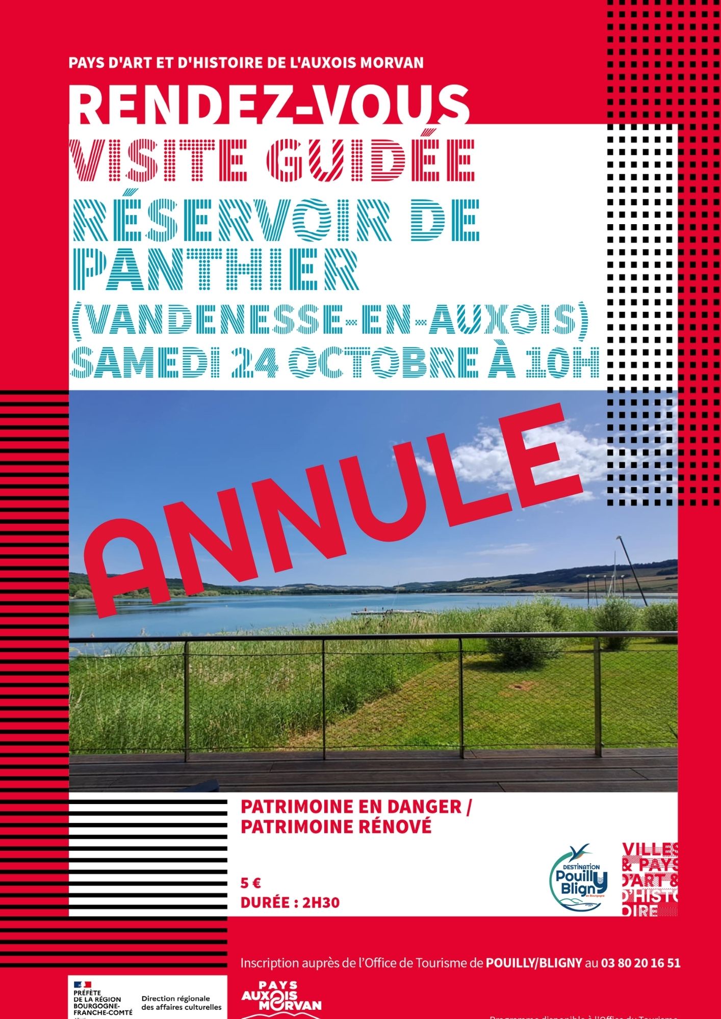 REPORTE- Visite guidée au réservoir de Panthier