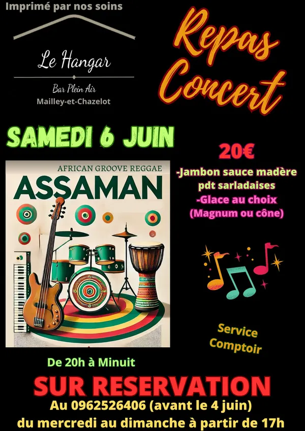 Repas Concert