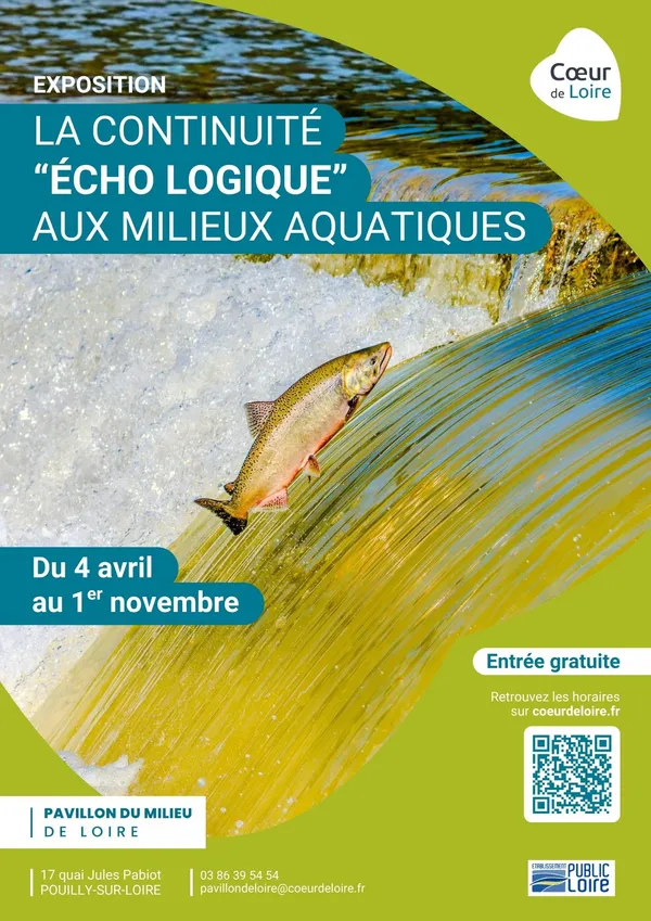 Exposition "La continuité "écho logique" aux milieux aquatiques"