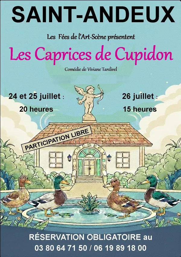 Représentation théâtrale "Les Caprices de Cupidon"