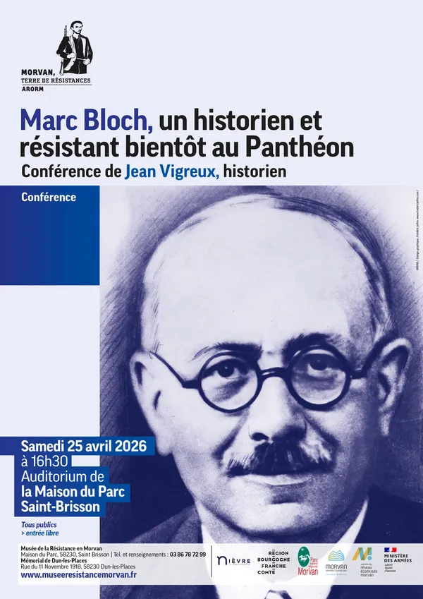 Conférence : Marc Bloch, un historien et résistant bientôt au Panthéon