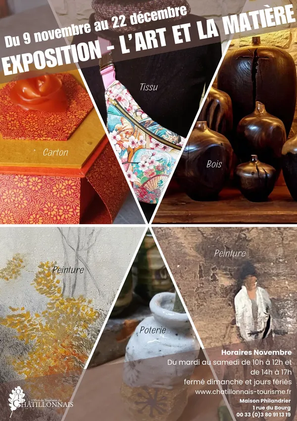 Exposition  L'Art et la matière