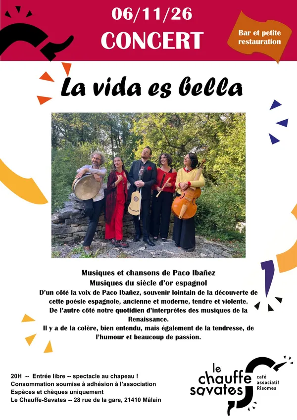 Concert La Vida es Bella