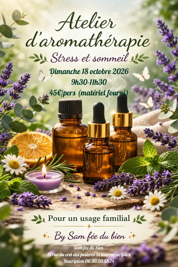 Atelier d'aromathérapie