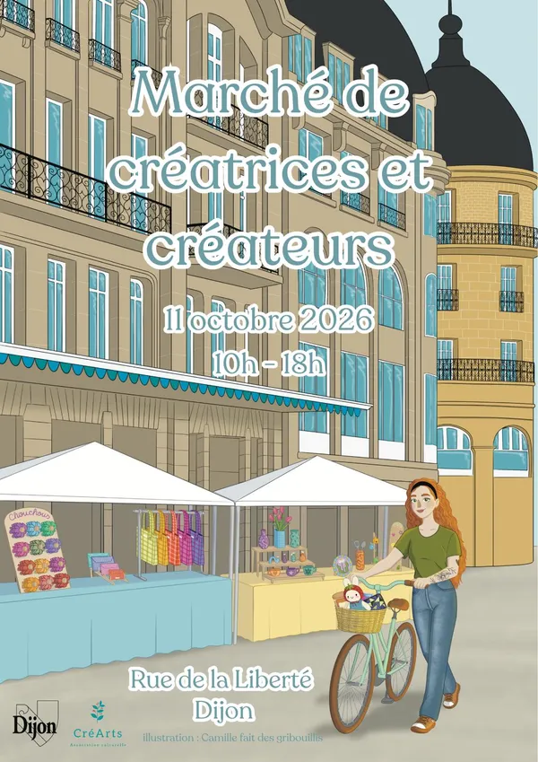 Marché artisanal CREARTS  à Dijon