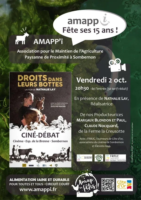 Ciné-débat : "Droits dans leurs Bottes" en présence de Nathalie Lay, Réalisatrice