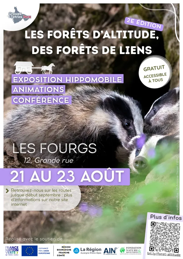 Exposition itinérante "Les forêts d'altitude, des forêts de liens"