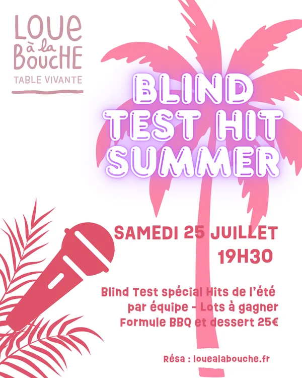 Soirée Blindtest Loue à la Bouche