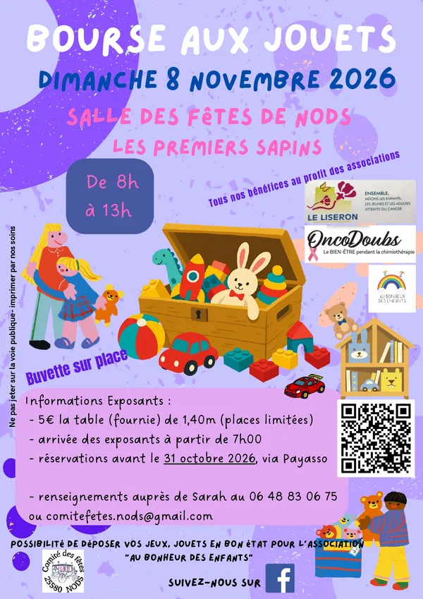 Bourse aux jouets