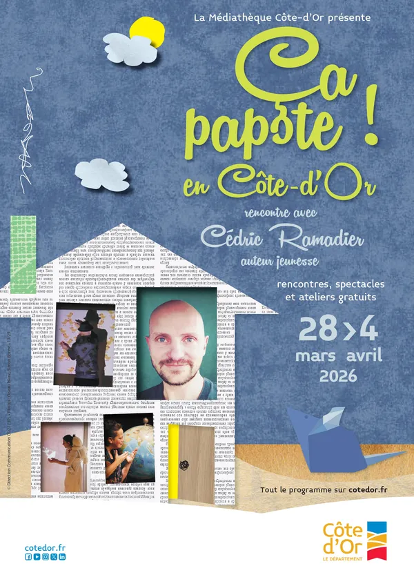 Rencontre tout public avec l'auteur jeunesse Cédric Ramadier