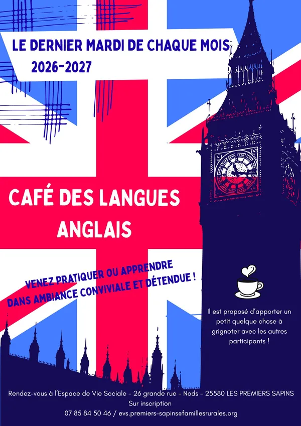 Café des langues Anglais