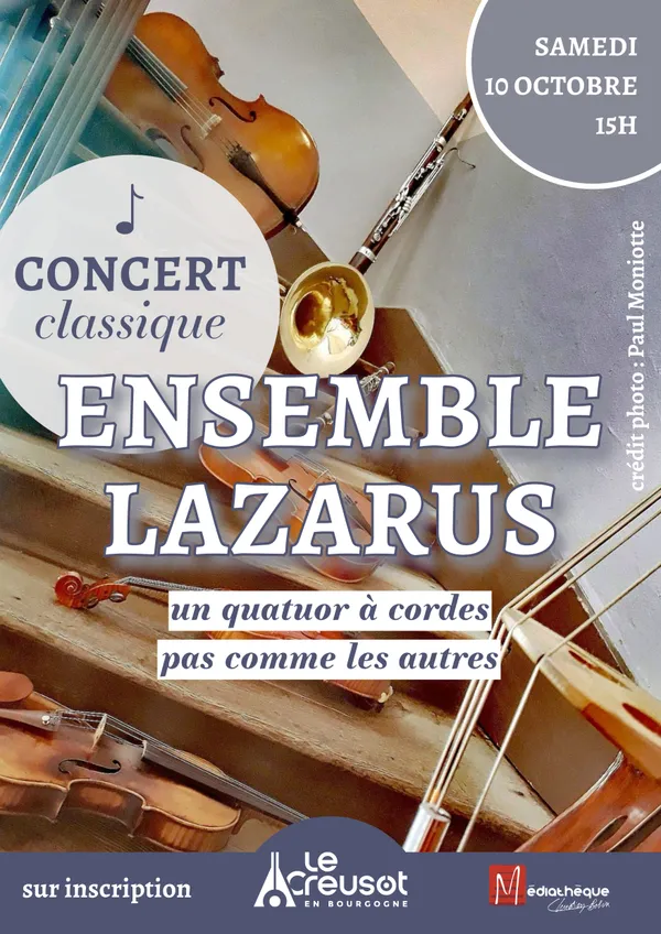 Concert Ensemble Lazarus - Quatuor à cordes