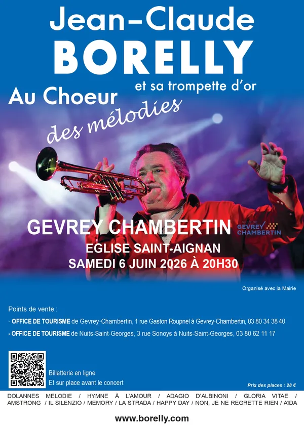 Jean Claude BORELLY en concert