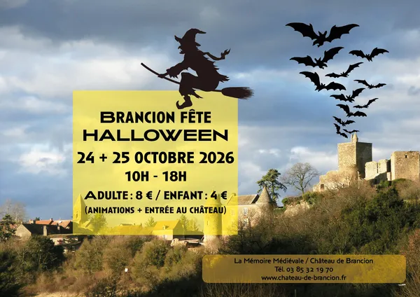 Brancion fête Halloween