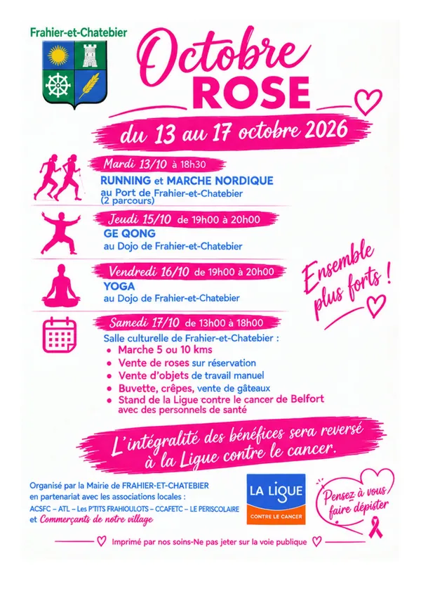 Octobre Rose à Frahier