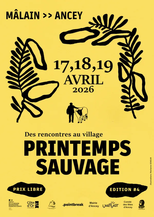 PRINTEMPS SAUVAGE #4 (des rencontres au village)
