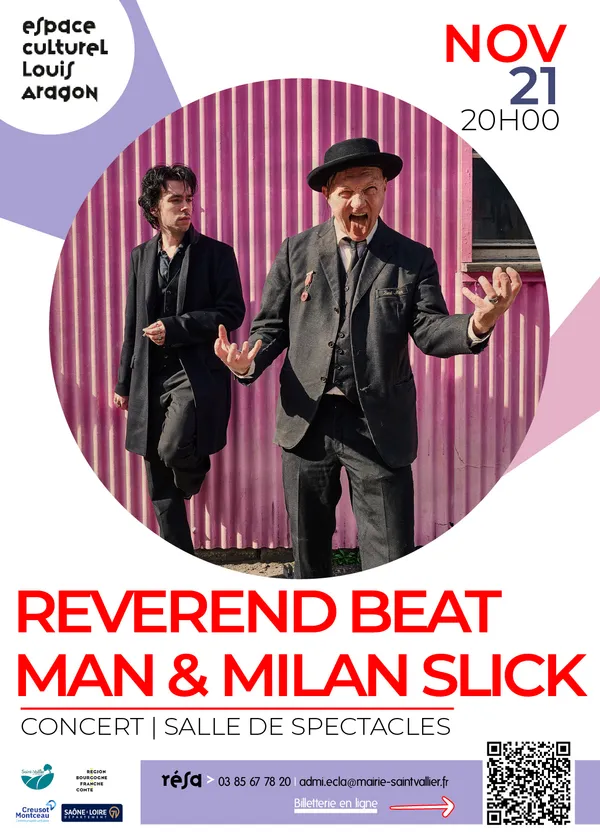 Reverend Beat Man et Milan Slick