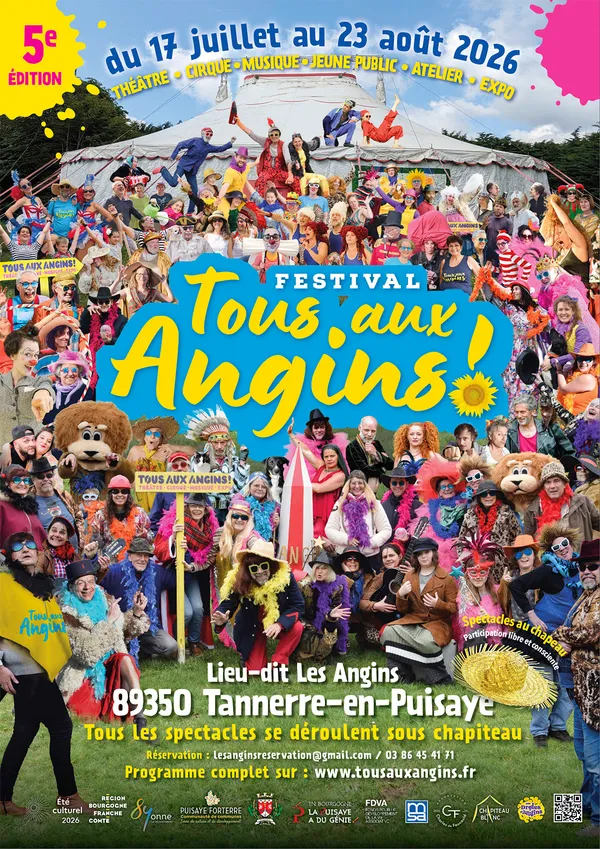 Tous aux Angins - Festival des arts vivants