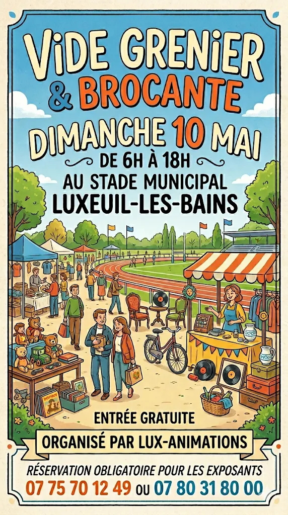 Vide Grenier au Stade
