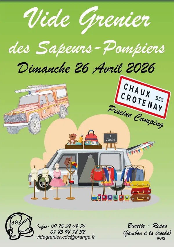 Vide Grenier des Sapeurs-Pompiers