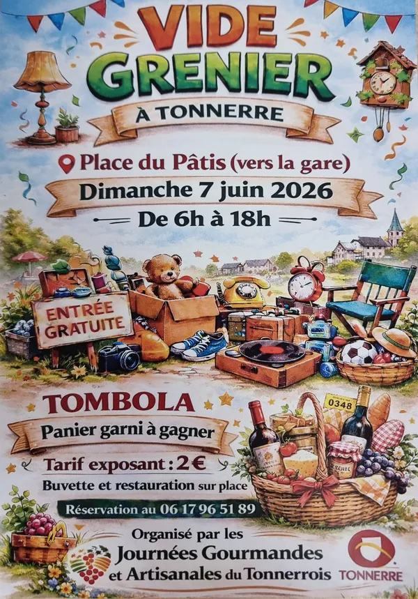 Vide Grenier à Tonnerre