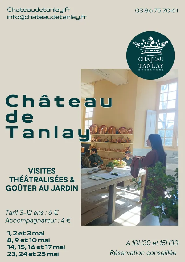 Visites théâtralisées & Goûter au jardin