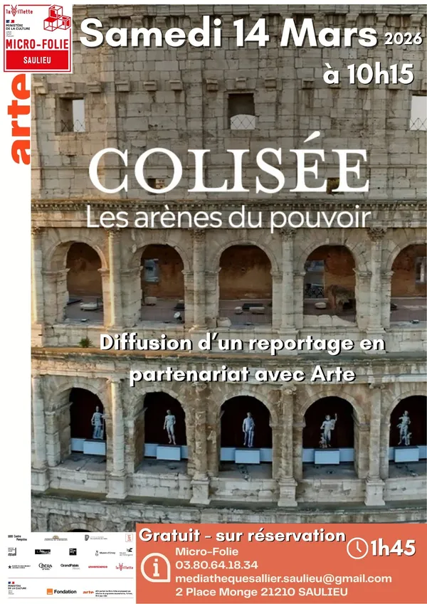 Diffusion documentaire ARTE "Colisée, les arènes du pouvoir"