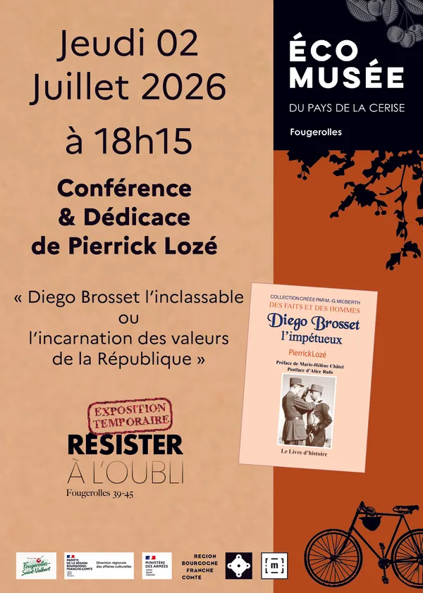 Conférence de Pierrick Lozé : Diego Brosset : l'inclassable