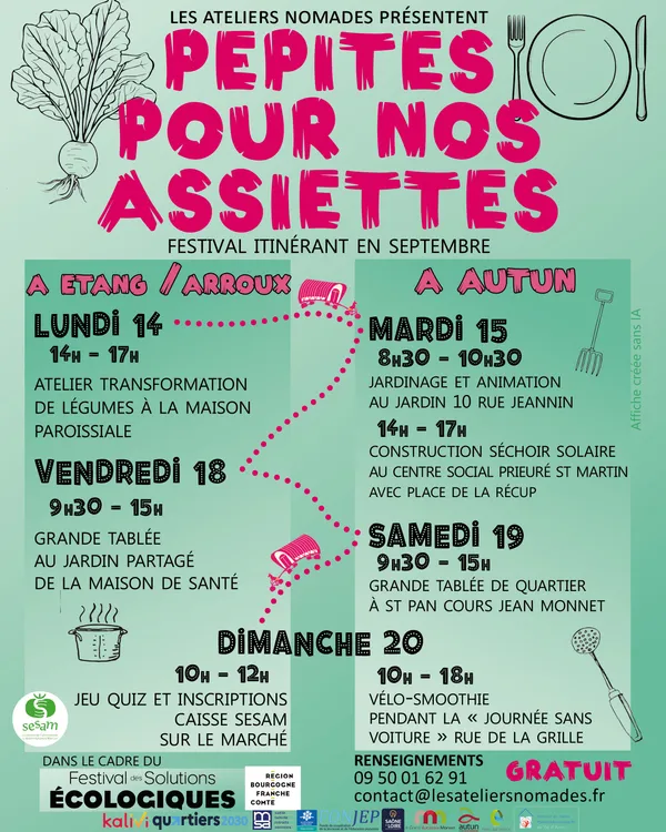 Festival itinérant Pépites pour nos assiettes