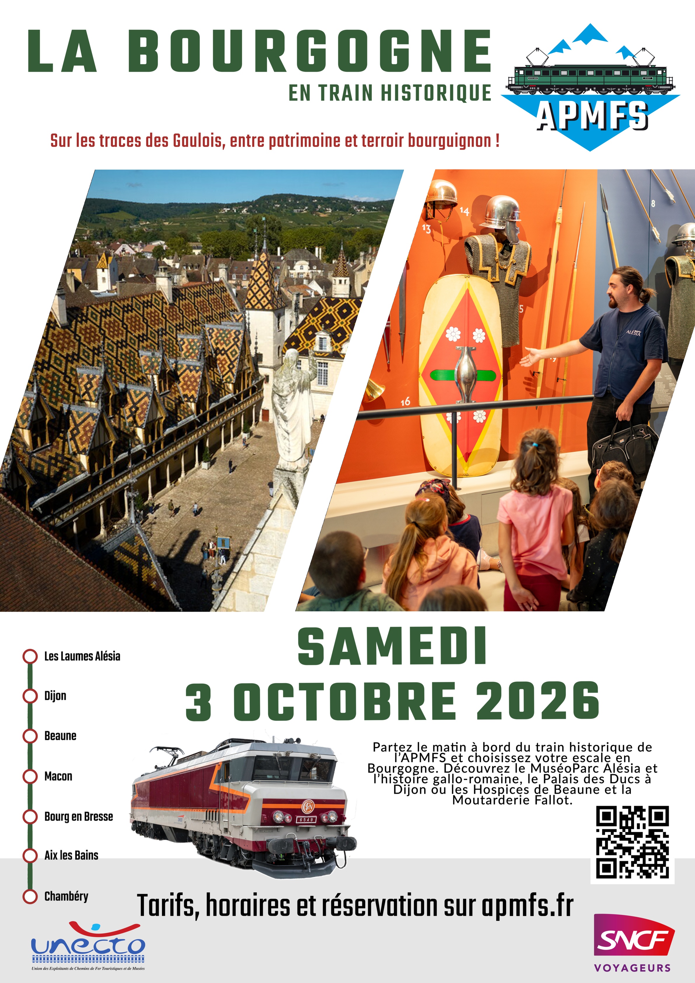 Train historique de la Bourgogne