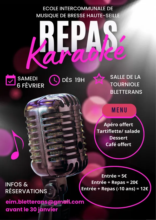 Repas Karaoké