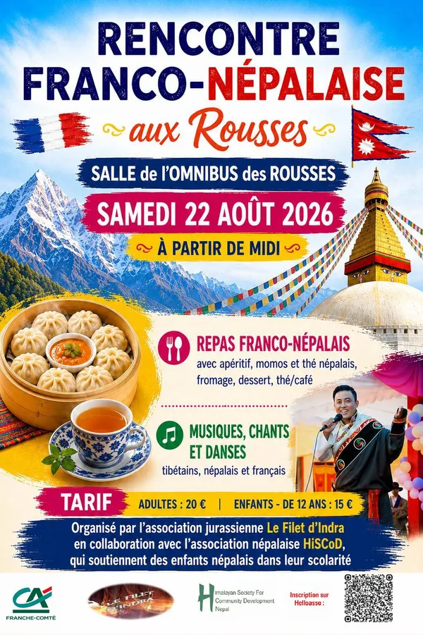 Rencontre Franco-Népalaise aux Roussses
