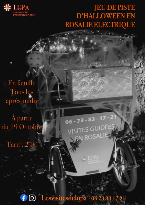 Jeu de piste d'Halloween en Rosalie électrique