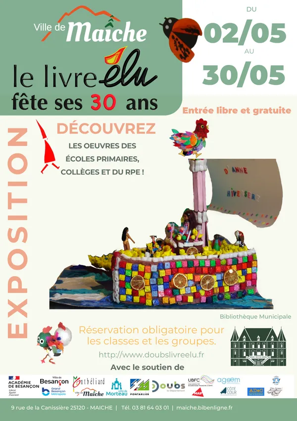 Exposition du livre élu 2026