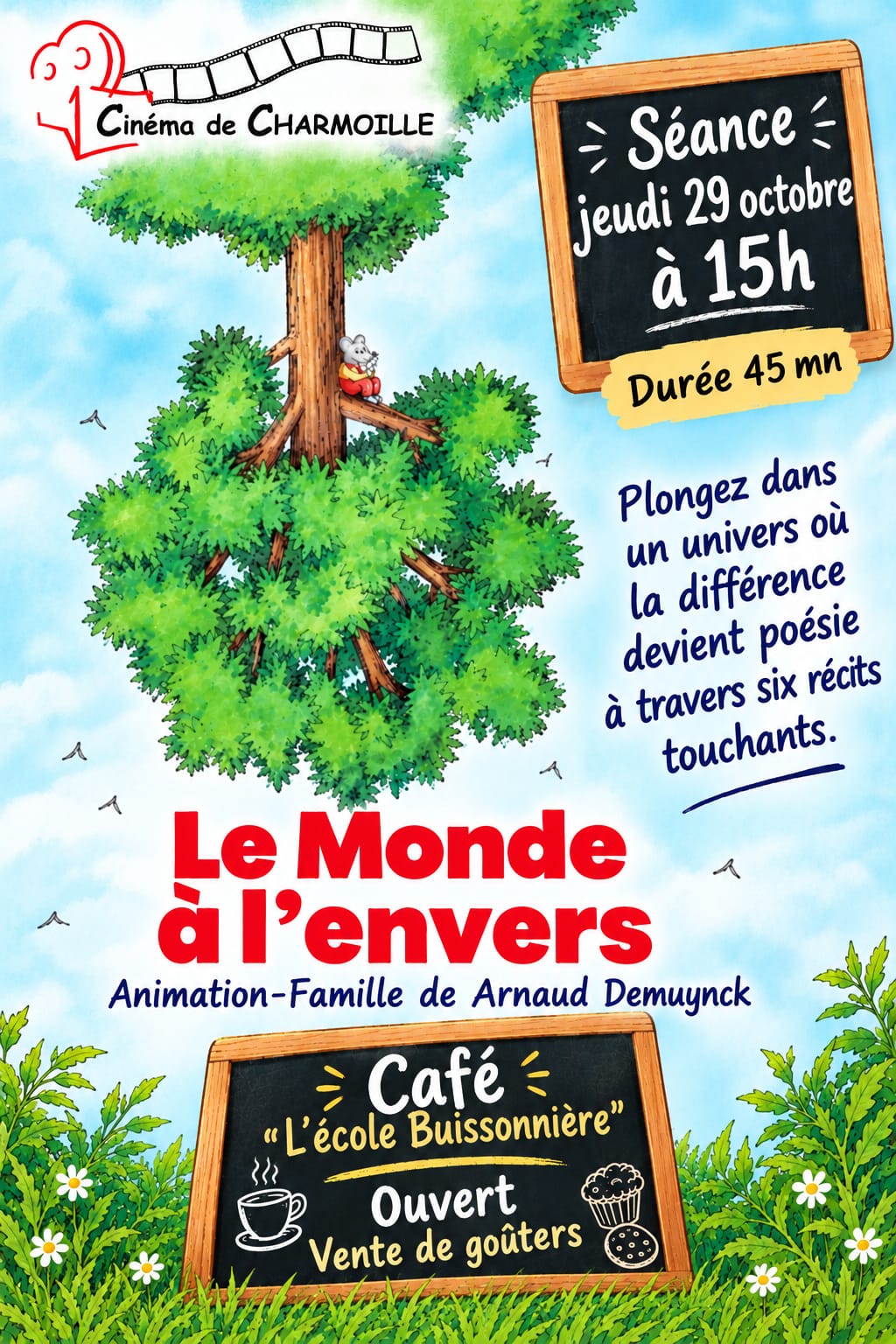 Ciné gouter pour les petit-es
