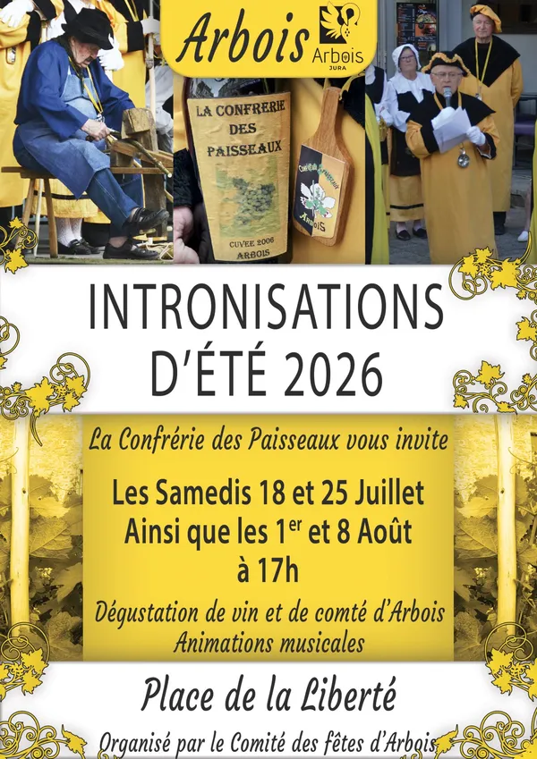 Intronisations d'été