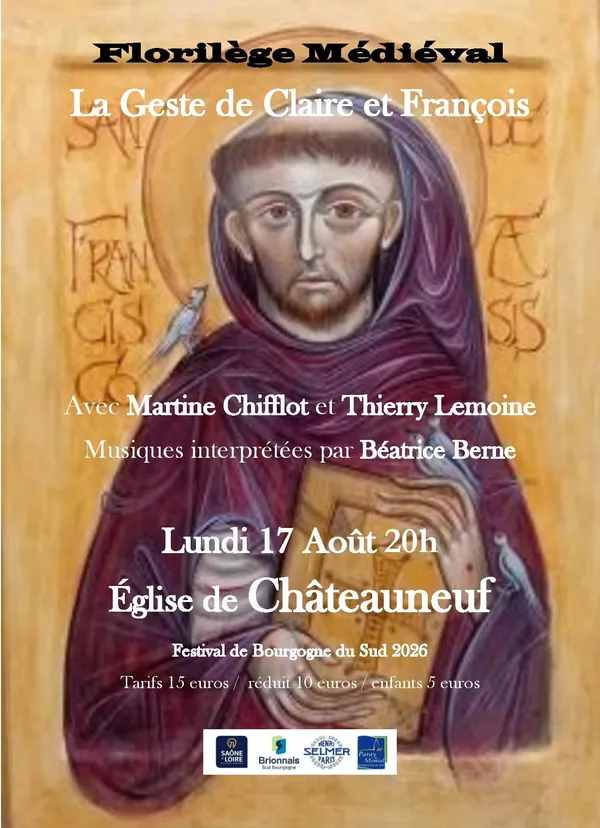 Florilège médiéval. La geste de Claire et François.