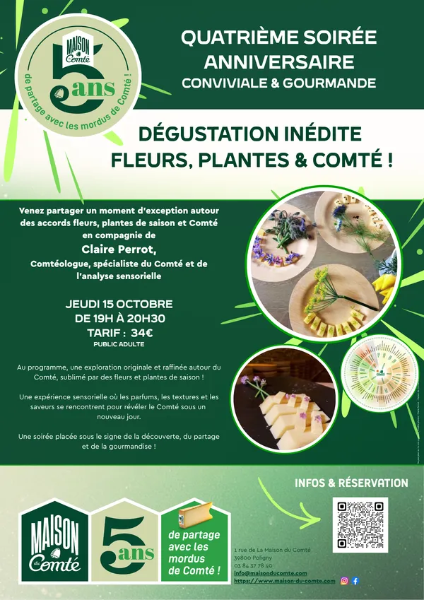 Dégustation inédite avec Claire Perrot