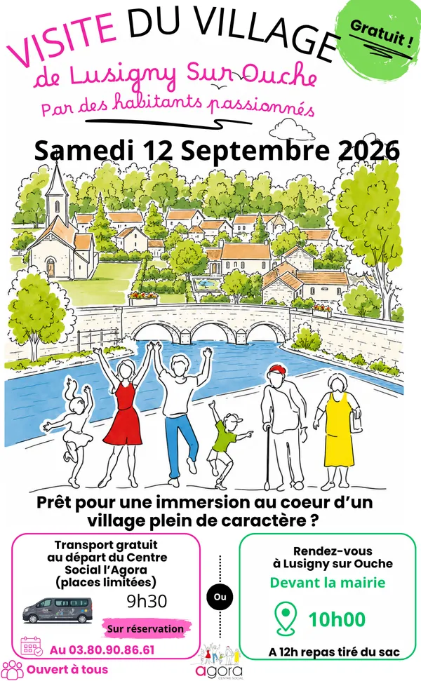 Visite guidée Lusigny sur Ouche