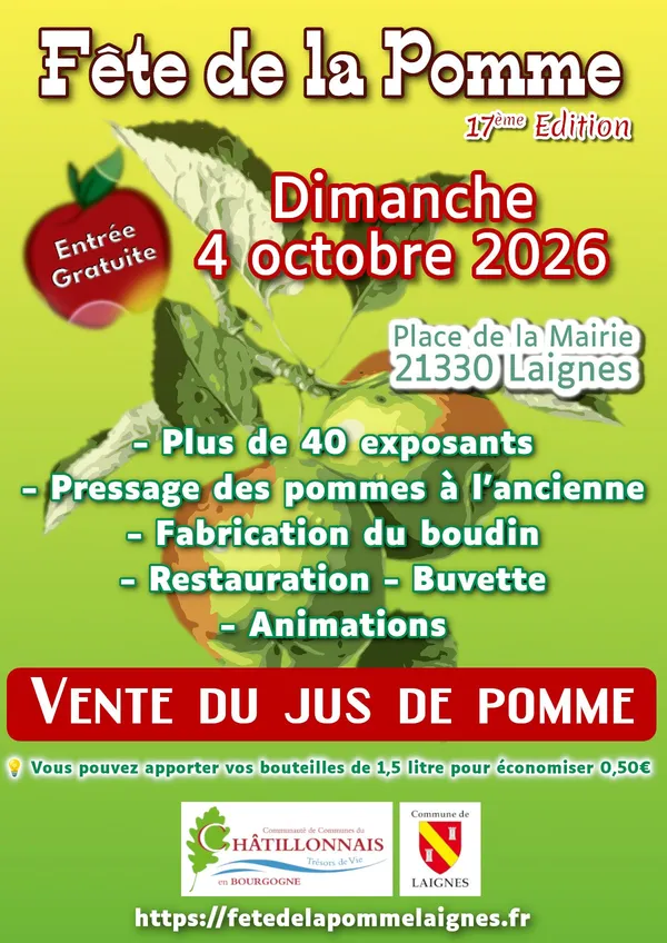 Fête de la pomme à Laignes (21)