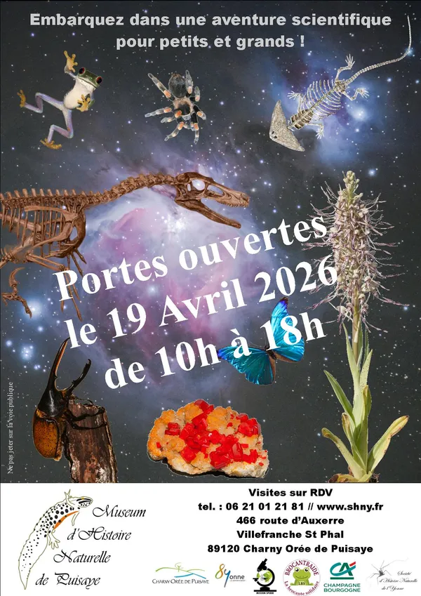Portes Ouvertes du Muséum d'Histoire Naturelle de Puisaye