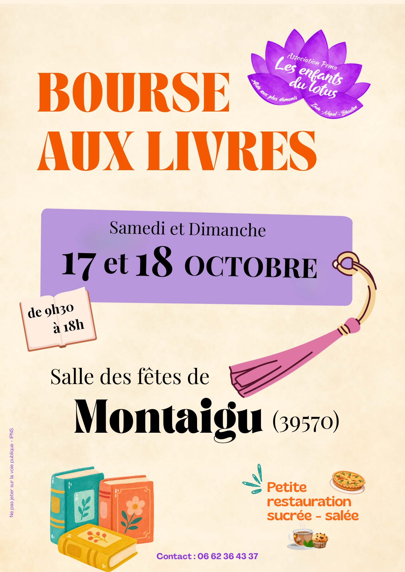 Bourse aux livres des enfants du Lotus