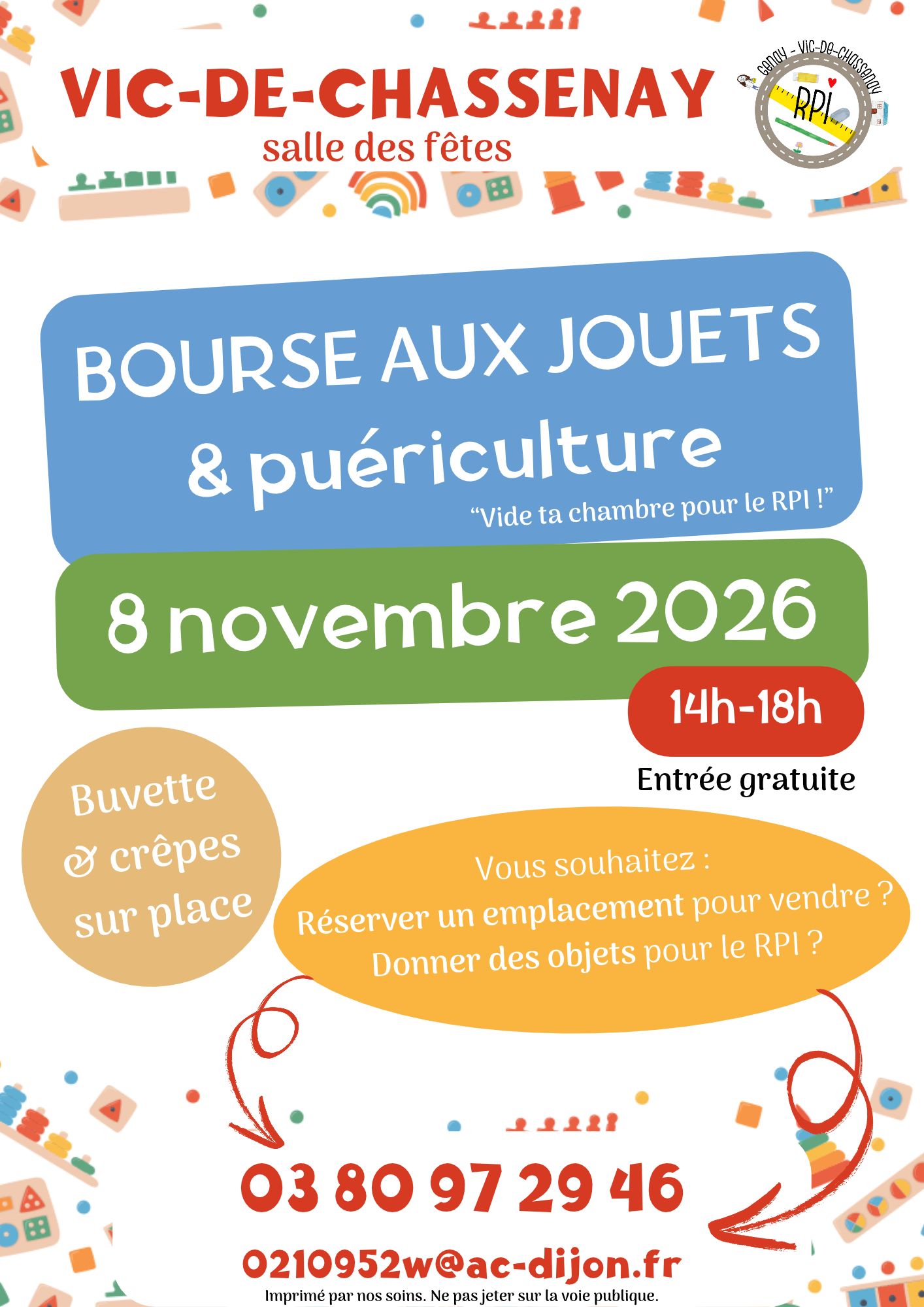 Bourse aux jouets & puériculture