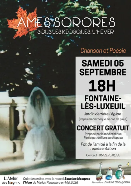 Concert Âmes Sorores : Sous les kiosques. L'hiver