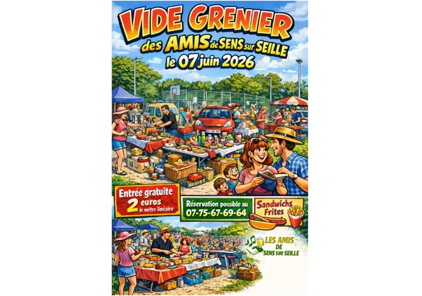 Vide-greniers des Amis de Sens sur Seille