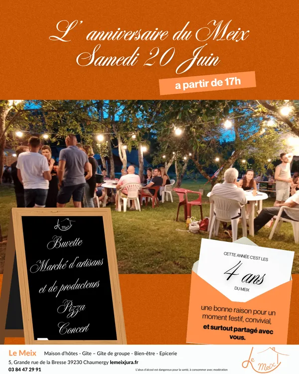 Anniversaire du Meix